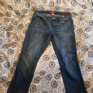 Lucky Brand Women's Boyfriend Jeans - Dark Blue